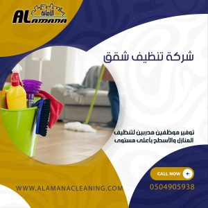 شركة تنظيف شقق